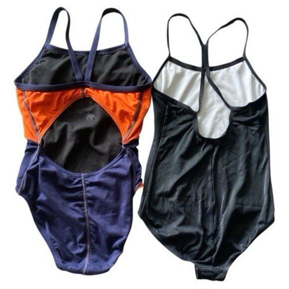 Girls Training One Piece Swimsuit Girls Size 12 / 28 Bundle Of 2 - Picture 3 of 7